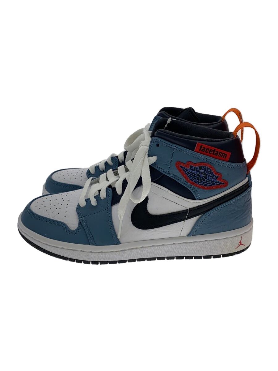 【中古】NIKE◆AIRJORDAN 1 MID SE FRLS APLA/ハイカットスニーカー/25cm/BLU/CU2802-100【シューズ】|2nd STREET 店
