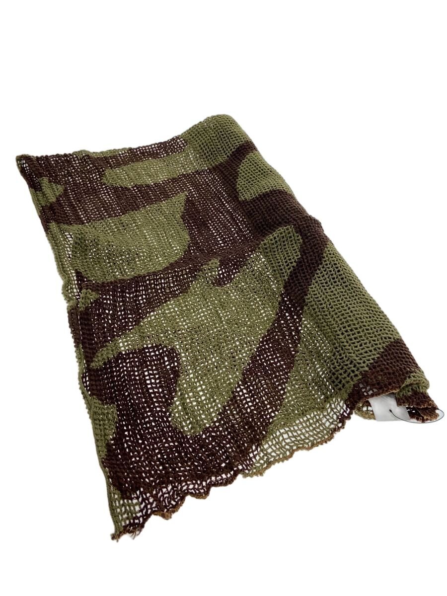 【中古】FRENCH MILITARY◆えり巻き/--/KHK/間鴨フラ/メンズ【服飾雑貨他】