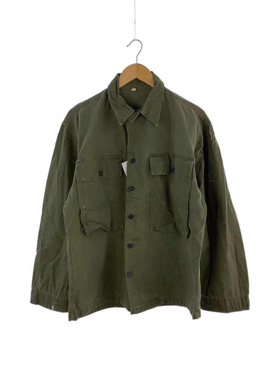 【中古】US.ARMY◆40s/M-43/HBT/13はやりっ児/ミリタリー上衣/40/--/KHK【メンズウェア】