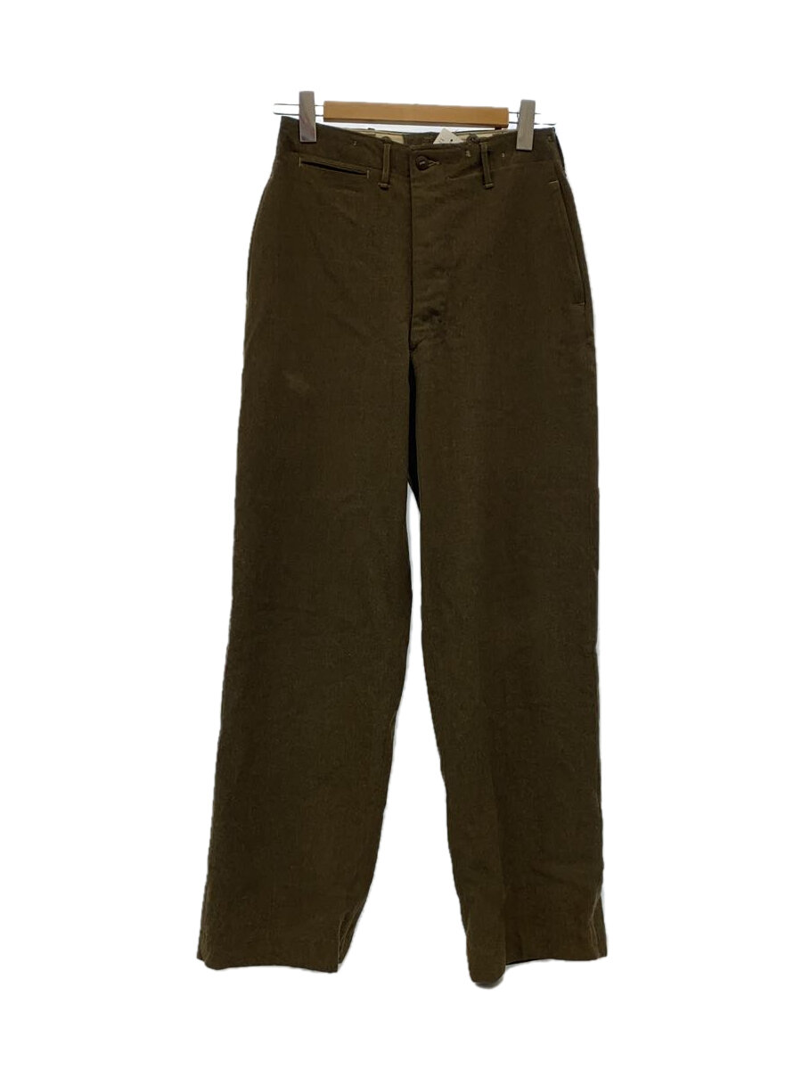 【中古】US.ARMY◆下つ方/29/羊毛/KHK/45年製/カルバミド名取り草/名取り草飛球/トラウザー//【メンズウェア】