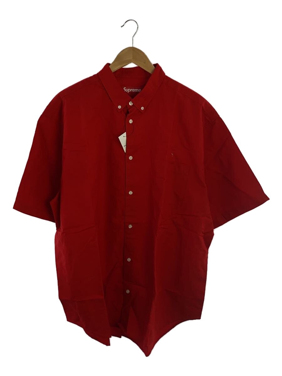 【中古】Supreme◆半袖プルオーバー/XL/綿織物/赤いこと【メンズウェア】