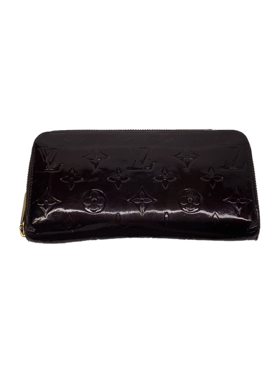 【中古】LOUIS VUITTON◆ジッピー・ウォレット_モノグラム・ヴェルニ_BRD/エナメル/BRD/レディース【服飾雑貨他】