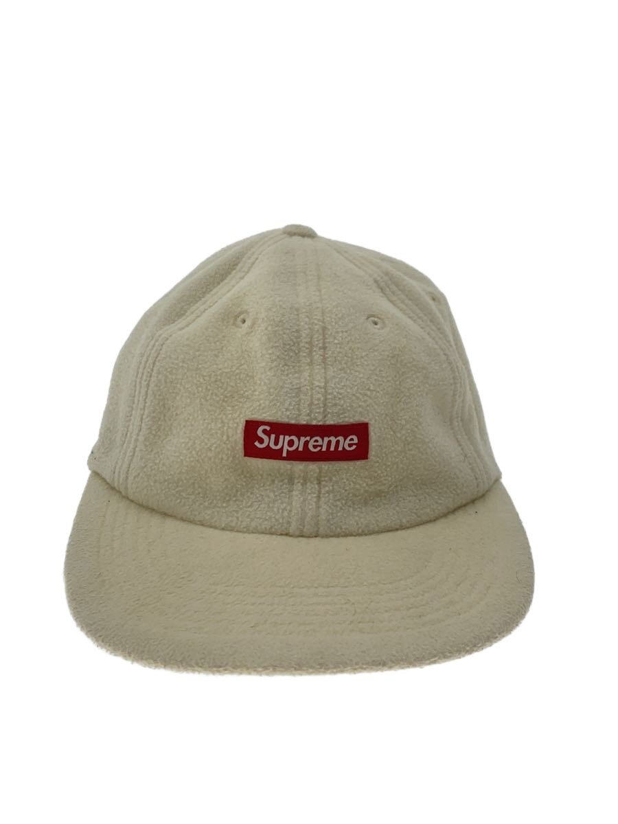 【中古】Supreme◆Box Logo 6-Panel/白いこと/旗がしら/--/ポリエステル/WHT/メンズ//【服飾雑貨他】