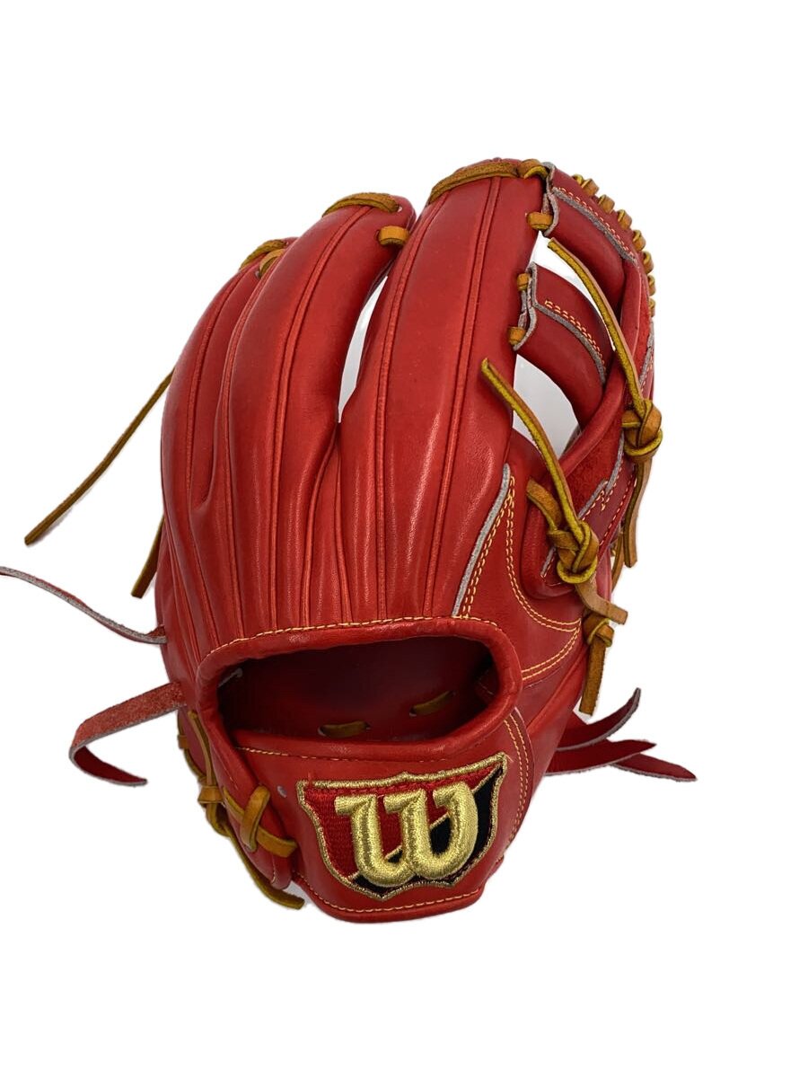 【中古】Wilson◆グローブ/右利き用/RED/WILSON STAFF DUAL TECHNOLOGY【スポーツ】
