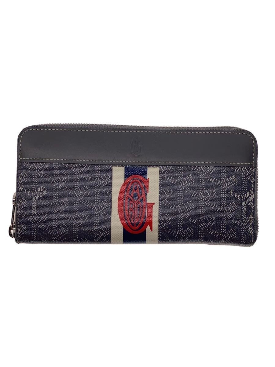 【中古】GOYARD◆長金入れ/--/GRY/総柄/メンズ【服飾雑貨他】
