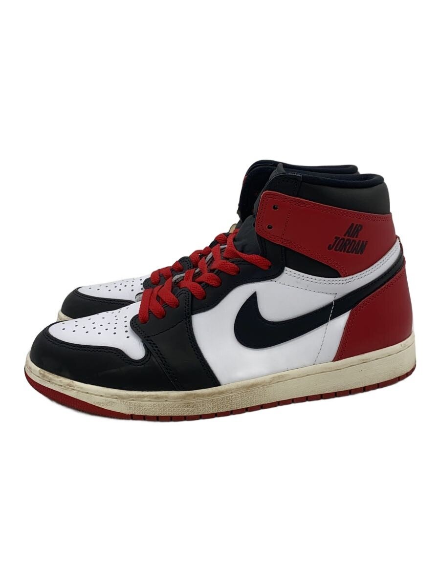【中古】NIKE◆AIR JORDAN 1 RETRO HIGH OG_エアジョーダン1 レトロ ハイ OG/28.5cm/RED/レ【シューズ】｜2ｎｄ STREET 店