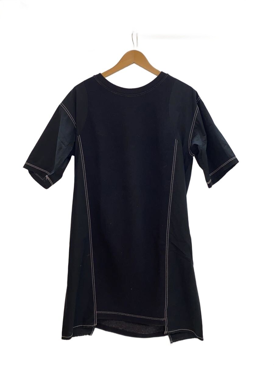 【中古】MM6◆半袖衣装/M/綿織物/黒いこと/無地/S32CT0941//【レディース御召しもの】