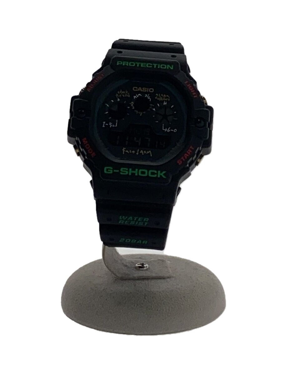【中古】CASIO◆石英ウオッチ_G-SHOCK/デジタル/BLK【服飾雑貨他】