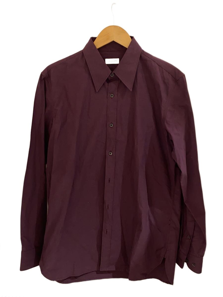 【中古】DRIES VAN NOTEN◆長袖プルオーバー/50/綿織物/BRD/無地//【メンズウェア】
