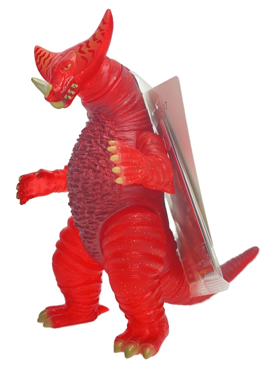 【中古】BANDAI SPIRITS◆ソフビ/古代怪獣 ゴモラ(スペシャルクリアレッドVer.)/ウルトラ怪獣/SOFUBI TOYS【ホビー】