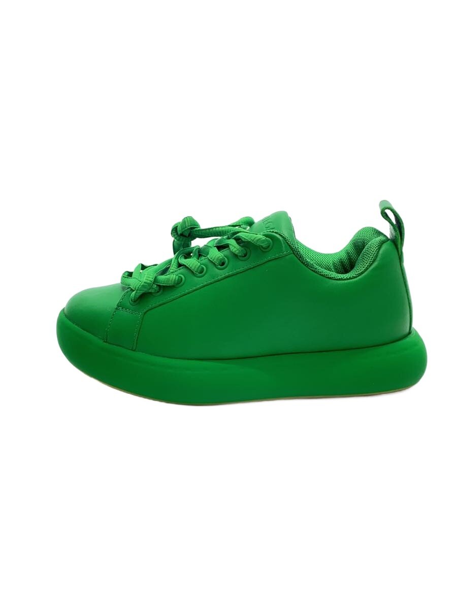【中古】BOTTEGA VENETA◆PILLOW SNEAKER/ローカットスニーカー/38/GRN/716198【シューズ】