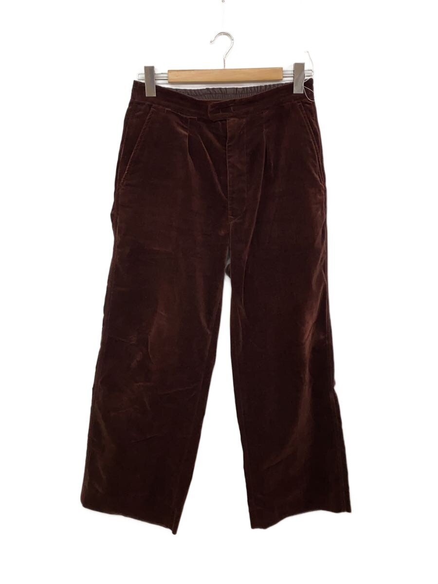【中古】OLD JOE&CO.◆24AW/FADED VELVET SPORTING TROUS/ボトム/34/ベロア/BRD/242OJ-PT11//【メンズウェア】|2nd STREET 店