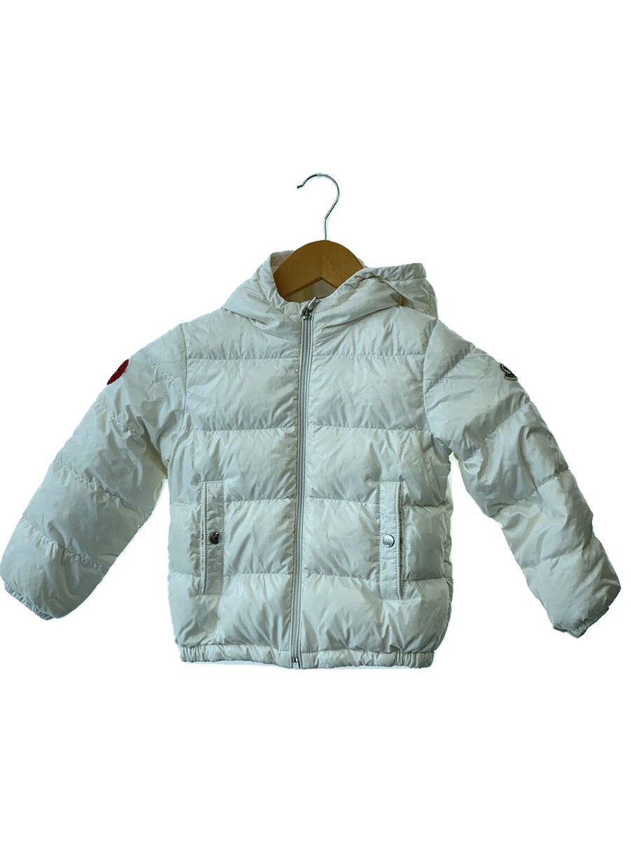 【中古】MONCLER◆ブルゾン/100cm/WHT/H29511A00008 68950【キッズ】｜2ｎｄ STREET 店