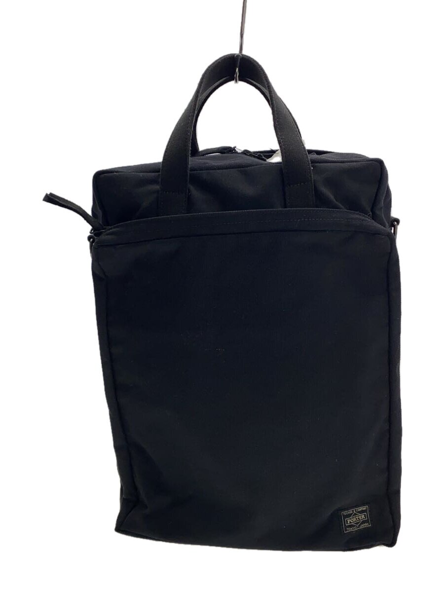 【中古】PORTER◆背嚢/ナイロン/BLK/無地/620-07575【御徒面子】