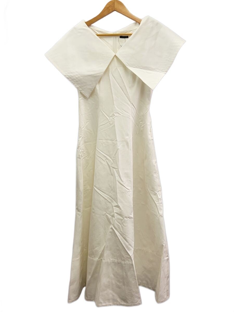 【中古】LUDLOW◆ノースリーブ衣裳/1/綿織物/WHT/22-LD422DR-002-003【レディース御召しもの】