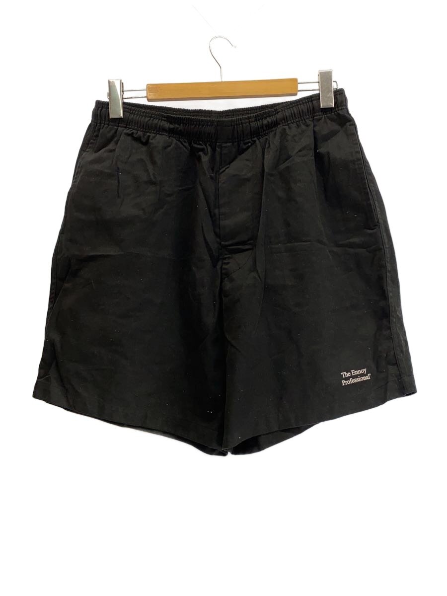 【中古】ENNOY◆22SS/Cotton Easy Shorts/遊撃手ズボン下/L/綿織物/BLK/SS22BRENPT01/? NULL ?【メンズウェア】