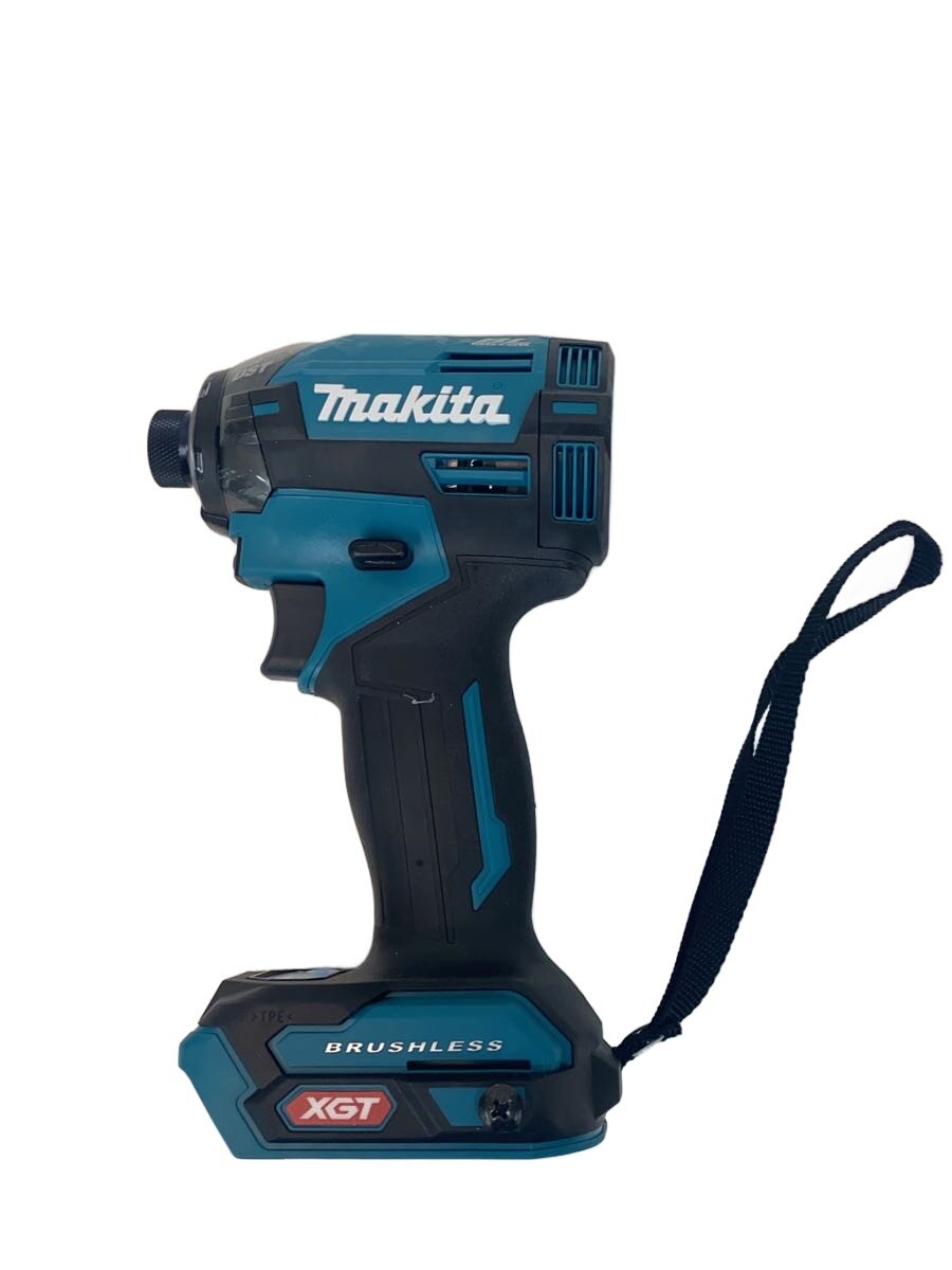 【中古】makita◆差しひびき１番ウッド TD002GRDX [青] バッテリBL4025×2・申し受ける器DC40RA・容れもの//【DIY装置】