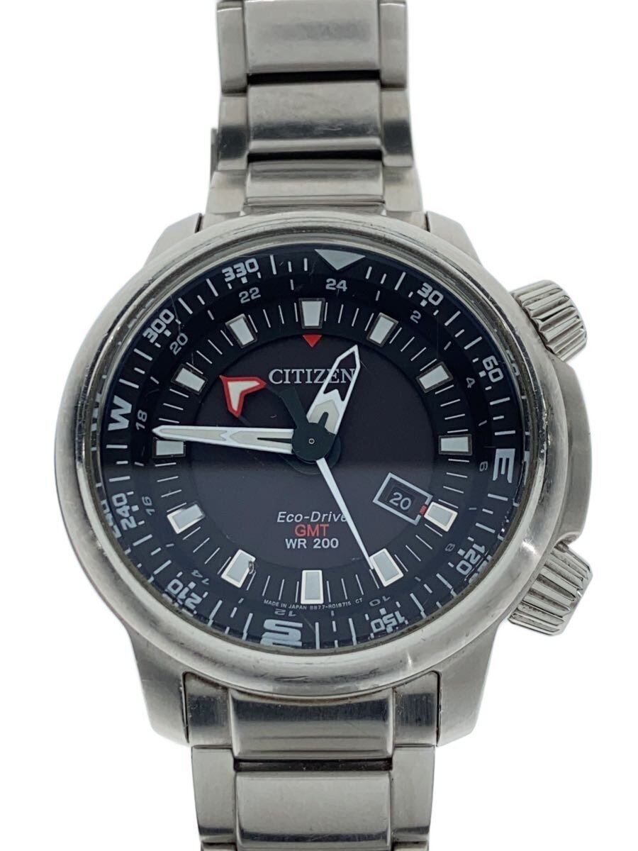 【中古】CITIZEN◆腕時計/アナログ/--/BLK/SLV/ーー/B877-R005600【服飾雑貨他】|2nd STREET 店