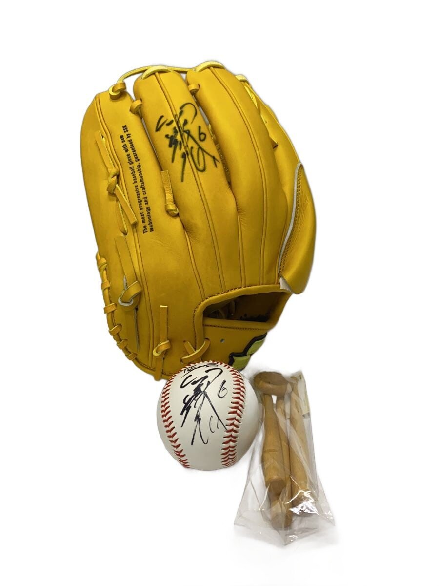 【中古】SSK◆野球用品/右利き用/キャメル/WFG-10/Wing Field/サインボール/色紙/金本智【スポーツ】