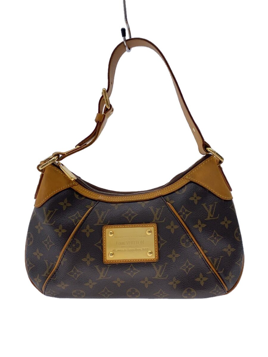 【中古】LOUIS VUITTON◆テムズPM_モノグラム・キャンバス_BRW/PVC/BRW【バッグ】|2nd STREET 店