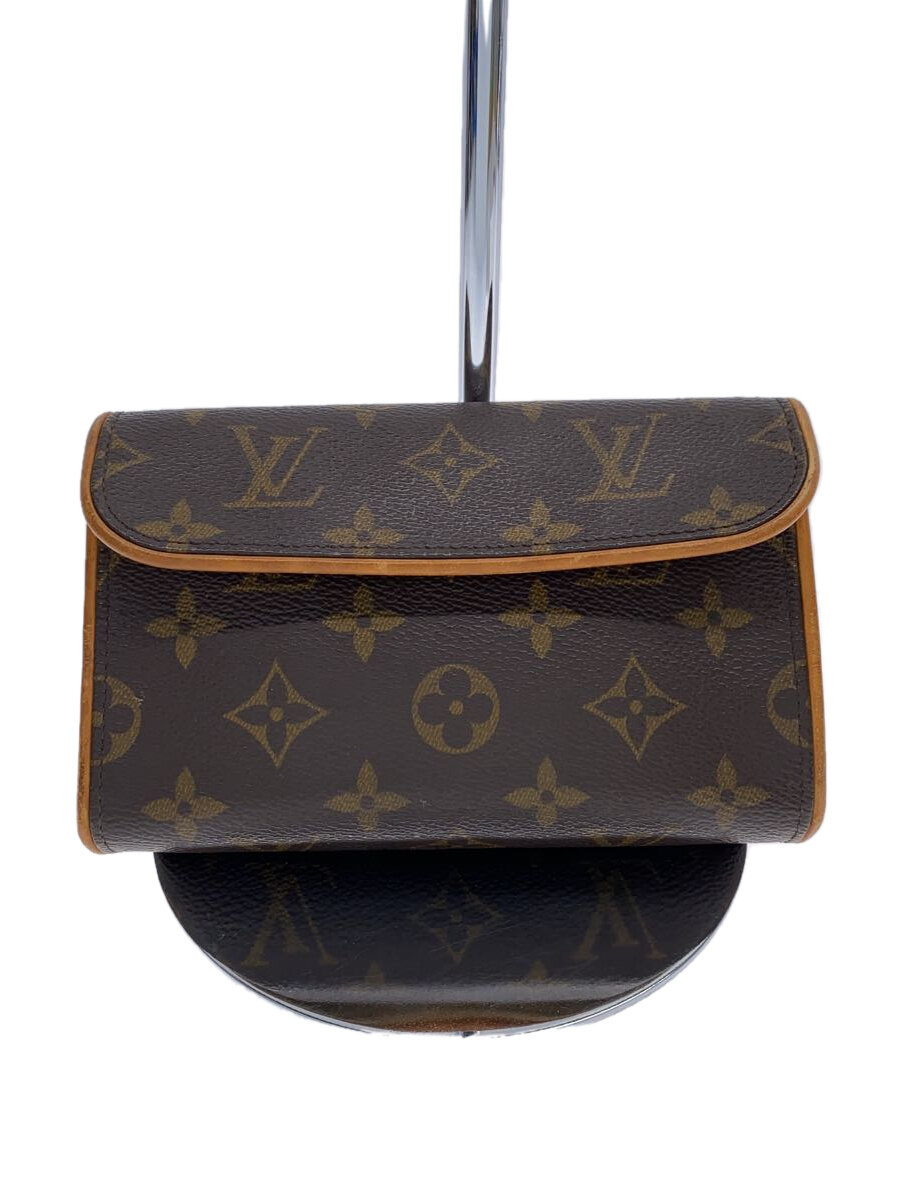 【中古】LOUIS VUITTON◆ポシェット・フロランティーヌ_モノグラム・帆布_BRW/PVC/BRW/総柄//【御徒面子】