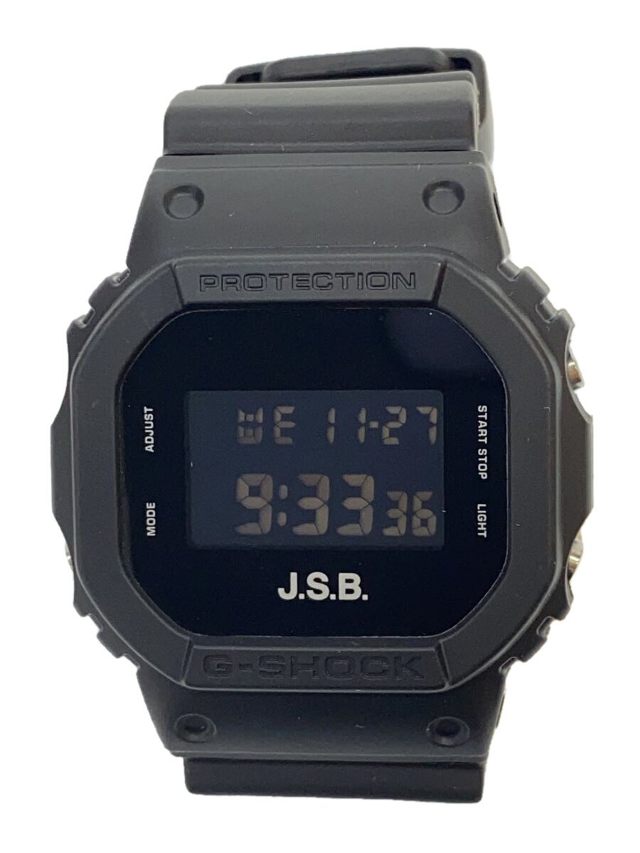 【中古】CASIO◆石英ウオッチ/アナログ/BLK/BLK/DW-5600VT【服飾雑貨他】