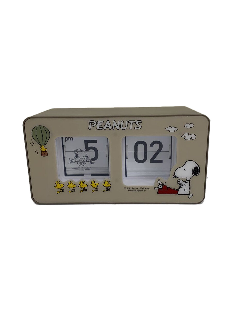 【中古】PEANUTS◆時計/アナログ/動作確認済み【インテリア小物・日用雑貨】