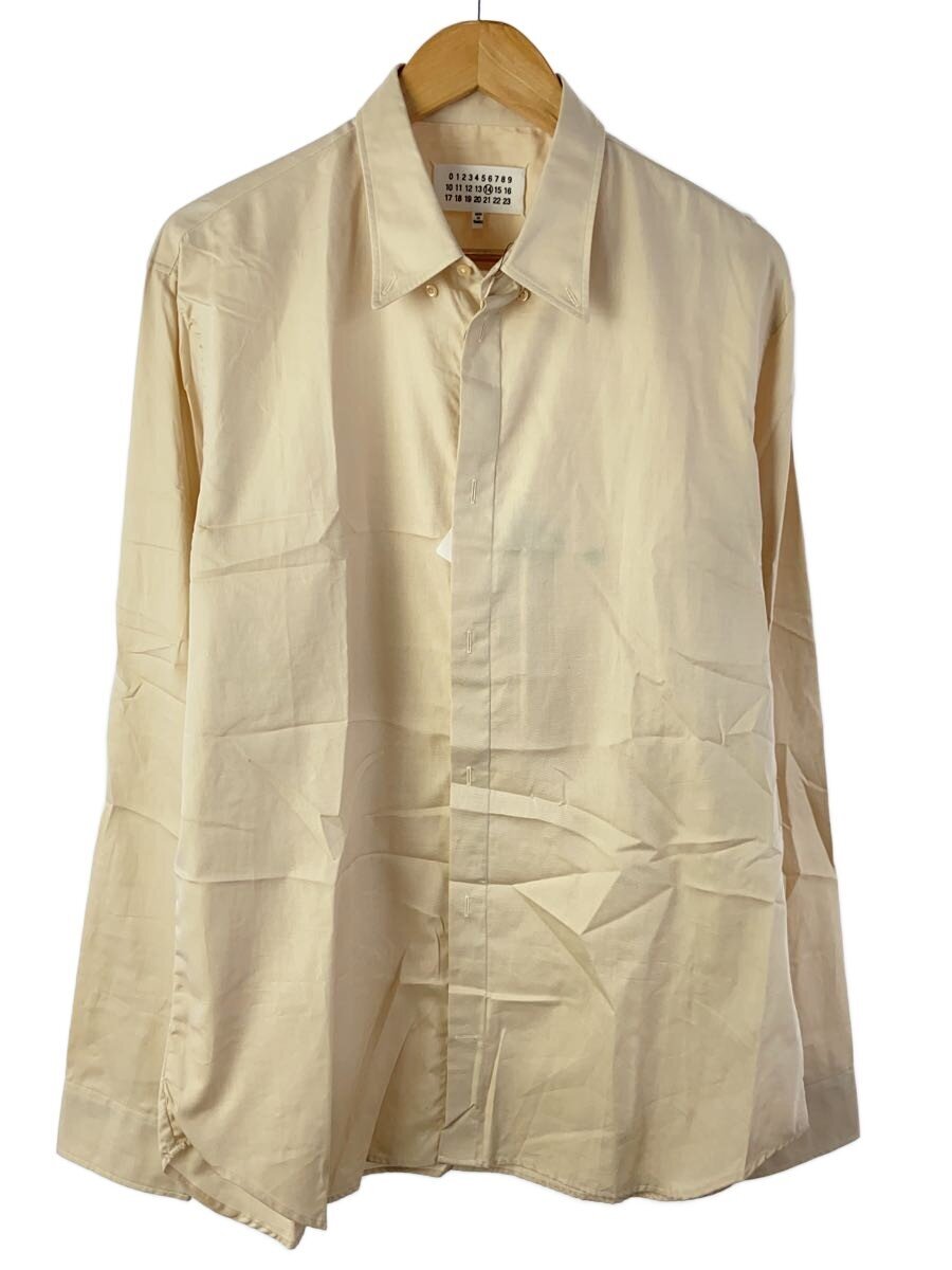 【中古】Maison Margiela◆I/長袖シャツ/44/コットン/BEG/S50DL0332 S48470//【メンズウェア】|2nd STREET 店
