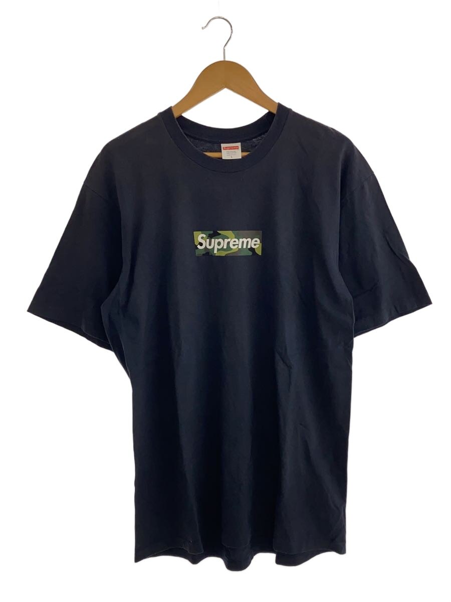 【中古】Supreme◆ティーシャツ/L/綿織物/BLK【メンズウェア】