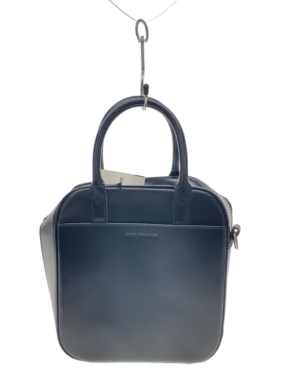 【中古】JUNYA WATANABE COMME des GARCONS◆トートバッグ/牛皮/BLK/無地/JD-K-201【御徒面子】