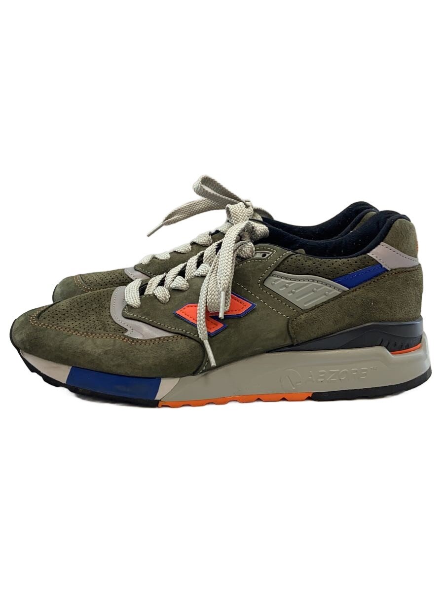 【中古】NEW BALANCE◆ニュー平衡にする/M998/27糎/KHK/スウェード//【シューズ】