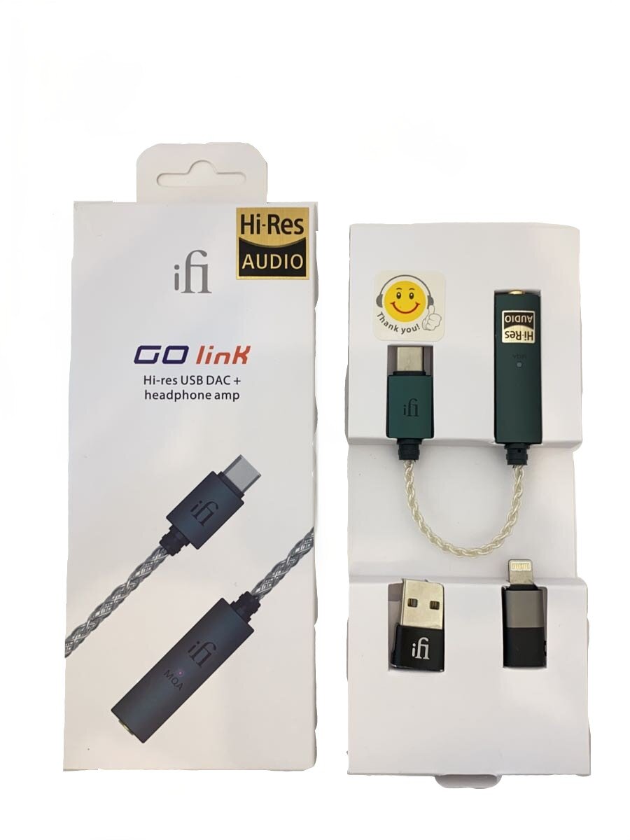【中古】iFi Audio◆受話器アンプリファイアー・DAC GO link//【家電・視覚的・オーディオ】