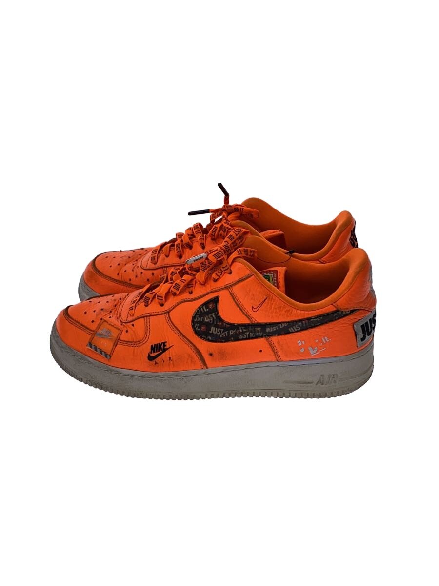 【中古】NIKE◆AIR FORCE 1 07 PRM JDI/エアフォースプレミアムジャストドゥイット/オレンジ色/28糎/OR//【シューズ】