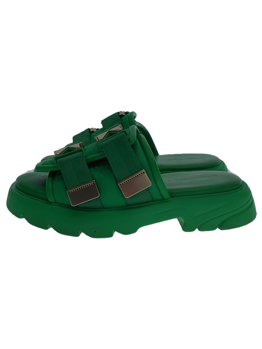 【中古】BOTTEGA VENETA◆サンダル/43/GRN【シューズ】