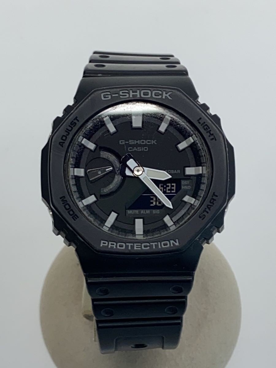 【中古】CASIO◆石英ウオッチ・G-SHOCK/デジアナ/黒いこと【服飾雑貨他】