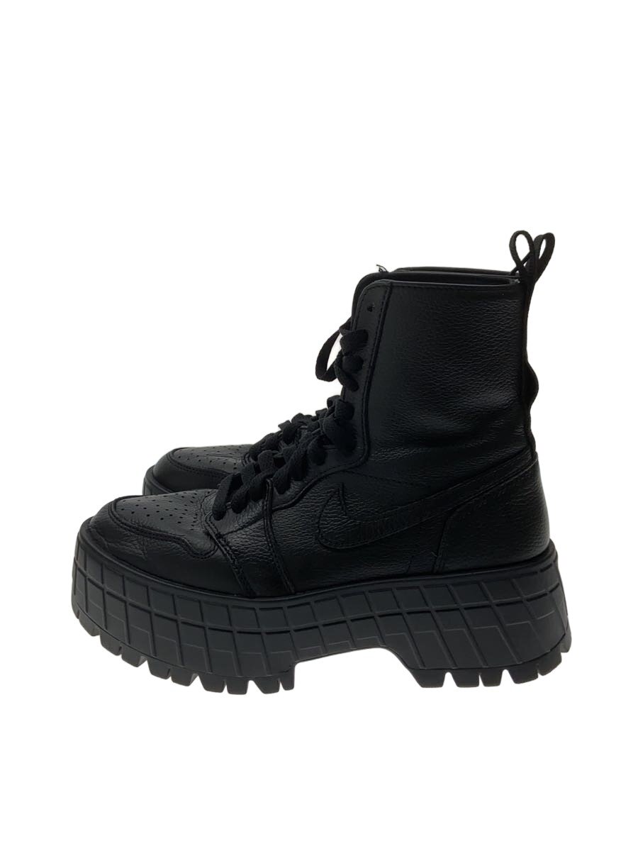 【中古】NIKE◆AIR JORDAN 1_大気圏 ジョーダン 1/23.5珊/BLK【シューズ】
