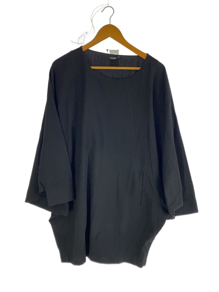 【中古】LIMI feu◆長袖衣装/S/羊毛/黒いこと/lg-d17-100//【レディース御召しもの】