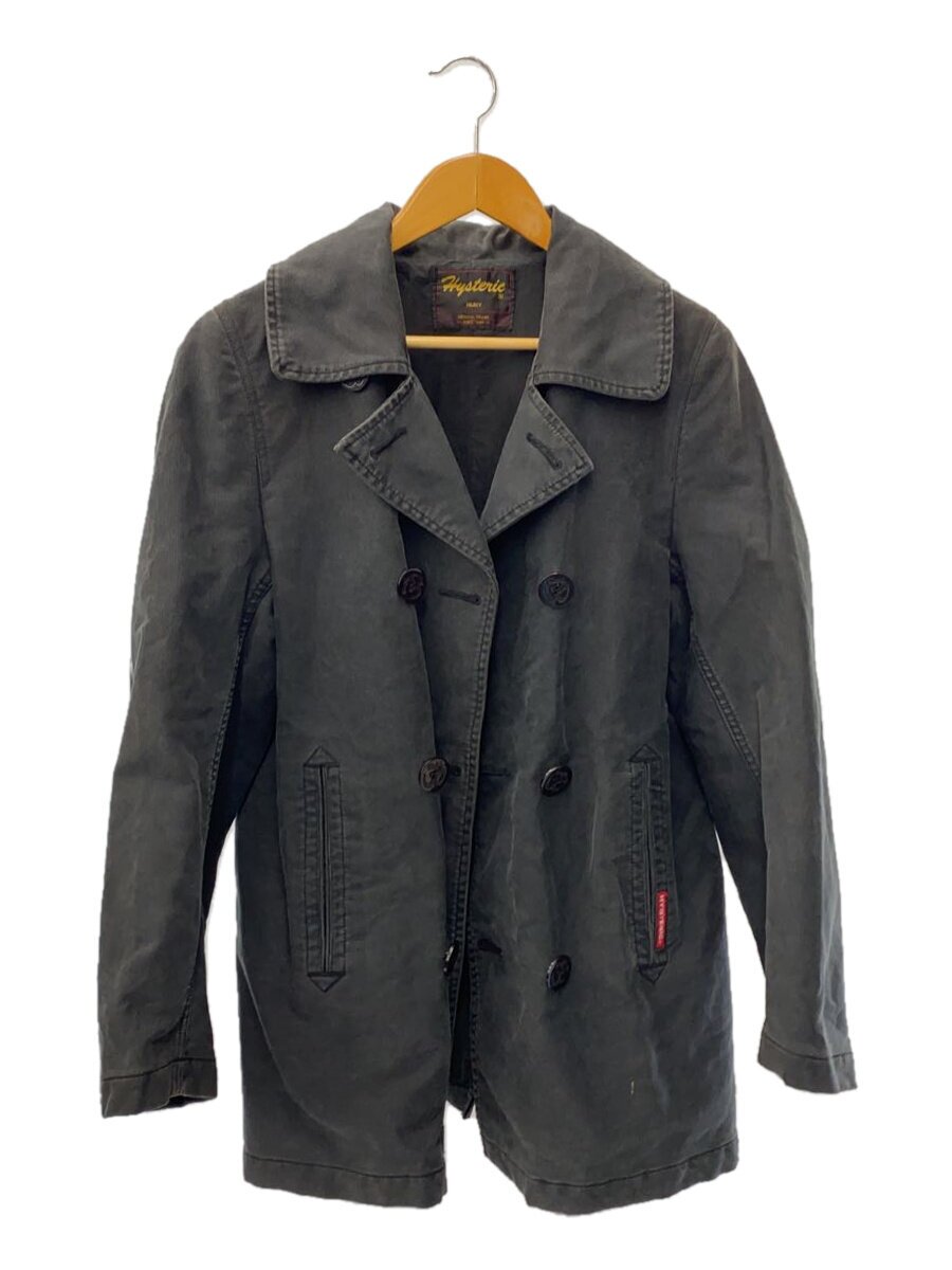 【中古】HYSTERIC GLAMOUR◆コート/--/コットン/BLK【メンズウェア】|2nd STREET 店
