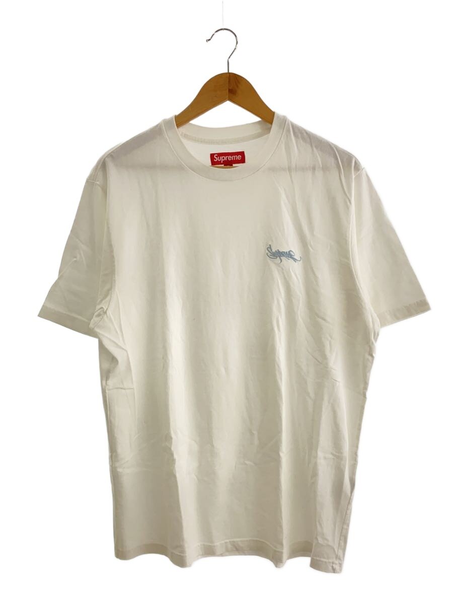 【中古】Supreme◆24SS/small box tee/プルオーバー/M/綿織物/WHT【メンズウェア】