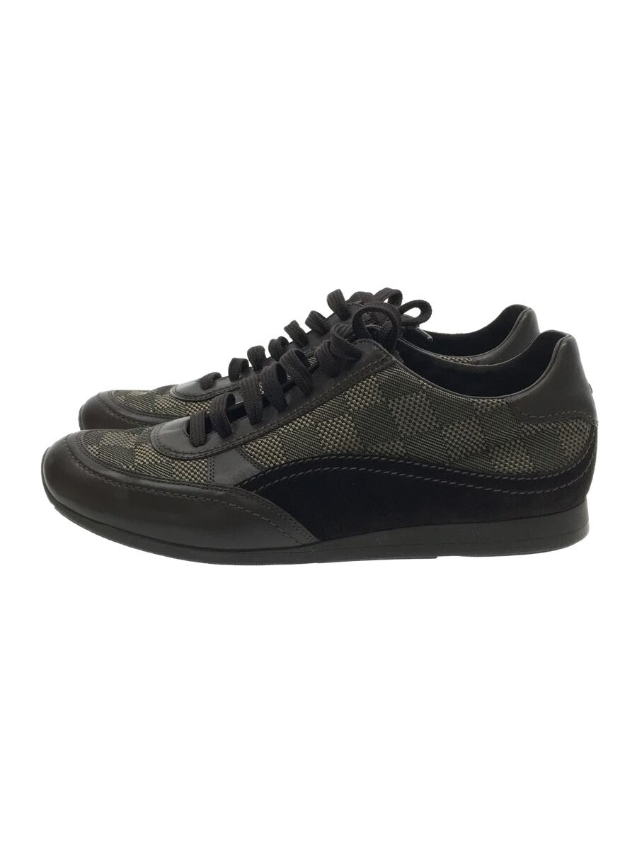 【中古】LOUIS VUITTON◆ローカットスニーカー/US6.5/BRW//【シューズ】