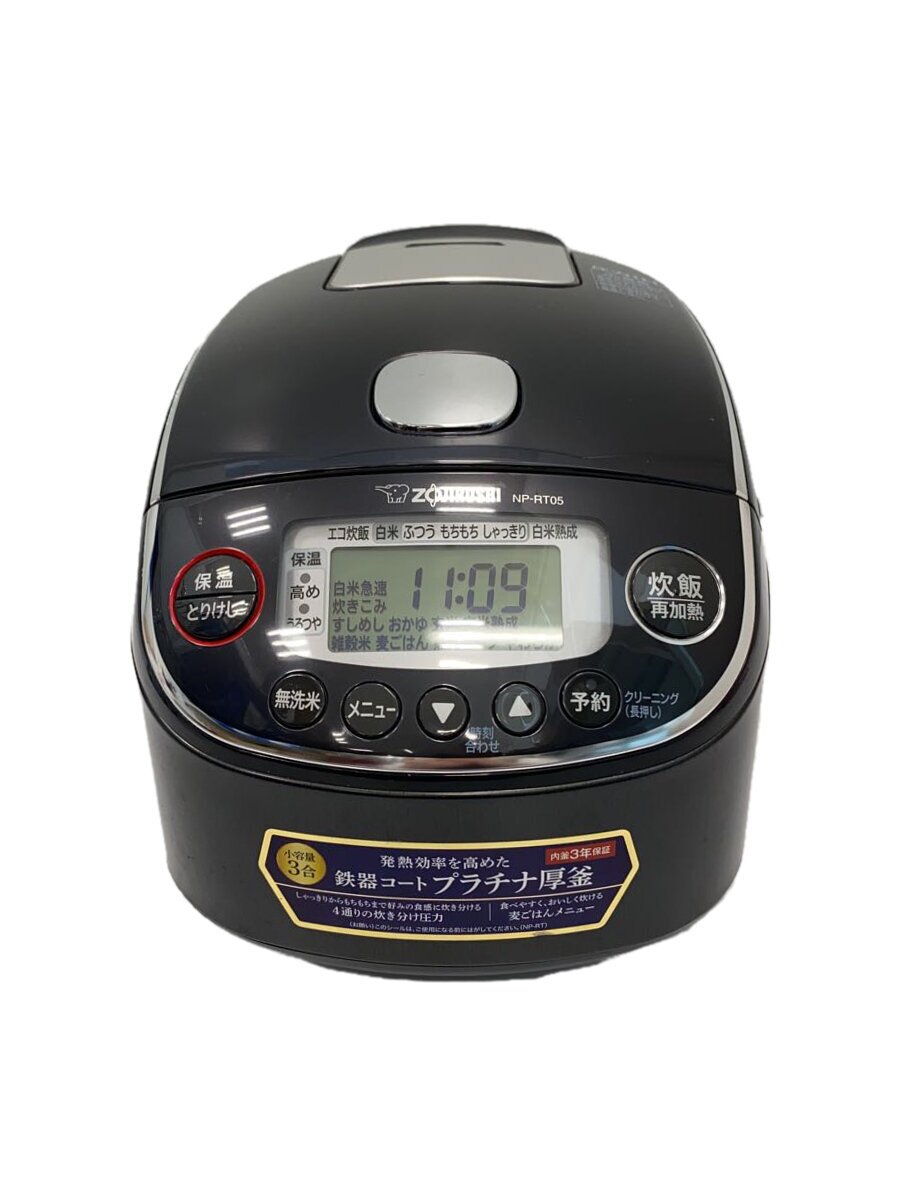 【中古】ZOJIRUSHI◆炊飯器 極め炊き NP-RT05-BA【家電・ビジュアル・オーディオ】｜2ｎｄ STREET 店