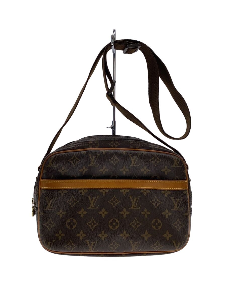 【中古】LOUIS VUITTON◆リポーターPM_モノグラム・キャンバス/PVC/BRW【バッグ】｜2ｎｄ STREET 店