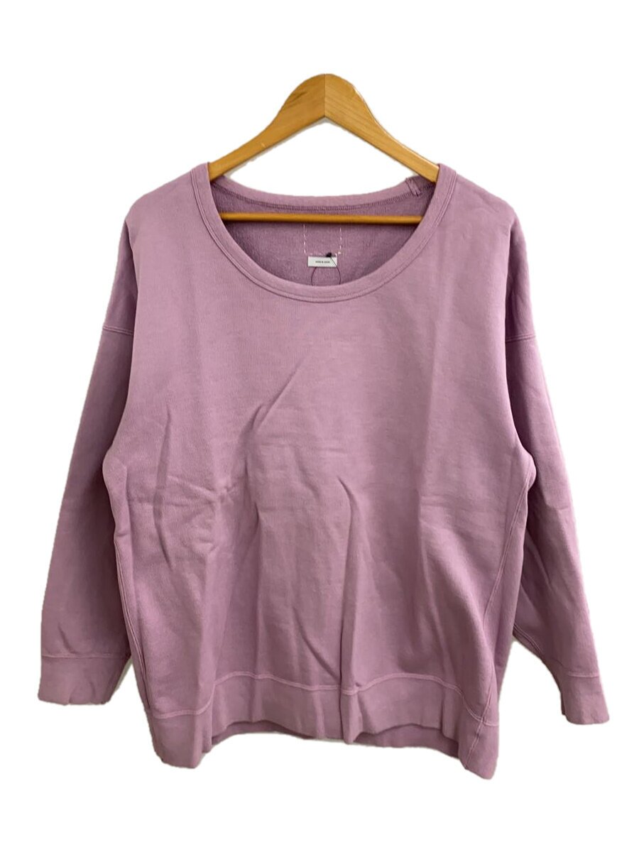 【中古】visvim◆JUMBO CREW SWEAT L/S/汗水/3/綿織物/PUP/0117105010015//【メンズウェア】