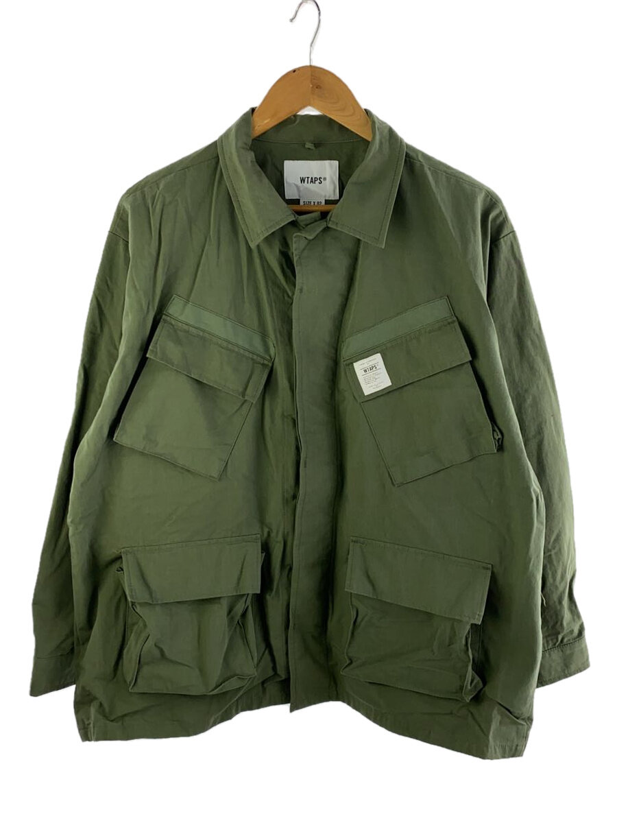 【中古】WTAPS◆ミリタリージャケット/2/コットン/KHK/231WVDT-SHM04//【メンズウェア】｜2ｎｄ STREET 店