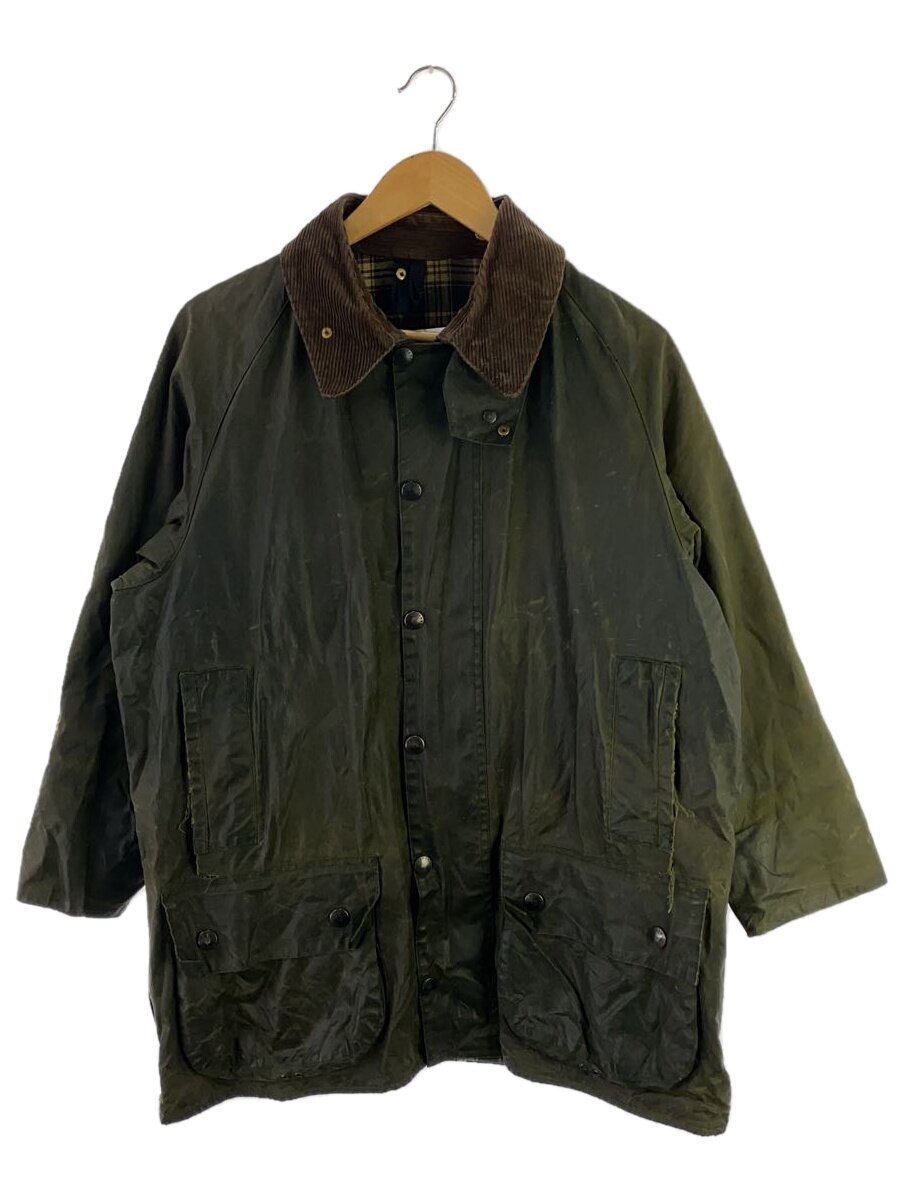 【中古】Barbour◆ジャケット/--/レザー/KHK/無地【メンズウェア】|2nd STREET 店