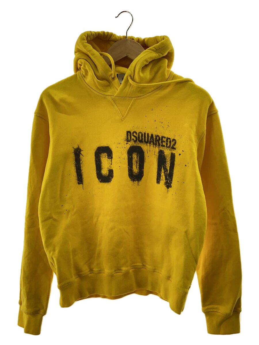 【中古】DSQUARED2◆22SS/Icon Spray Hoodie/パーカー/L/コットン/RED/S79GU0055 S25516【メンズウェア】|2nd STREET 店