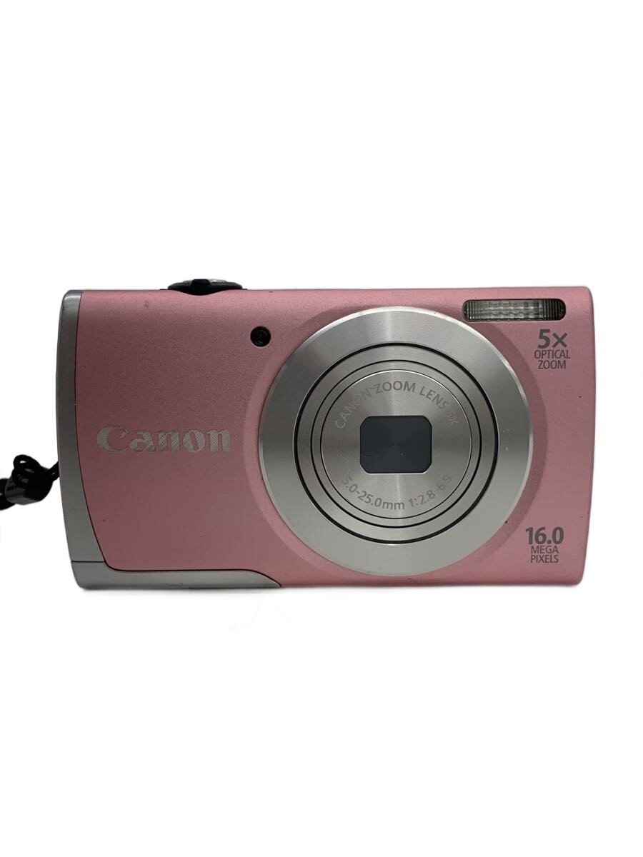 【中古】CANON◆デジタル写真機 PowerShot A2600 [サクラ色]//【写真機】