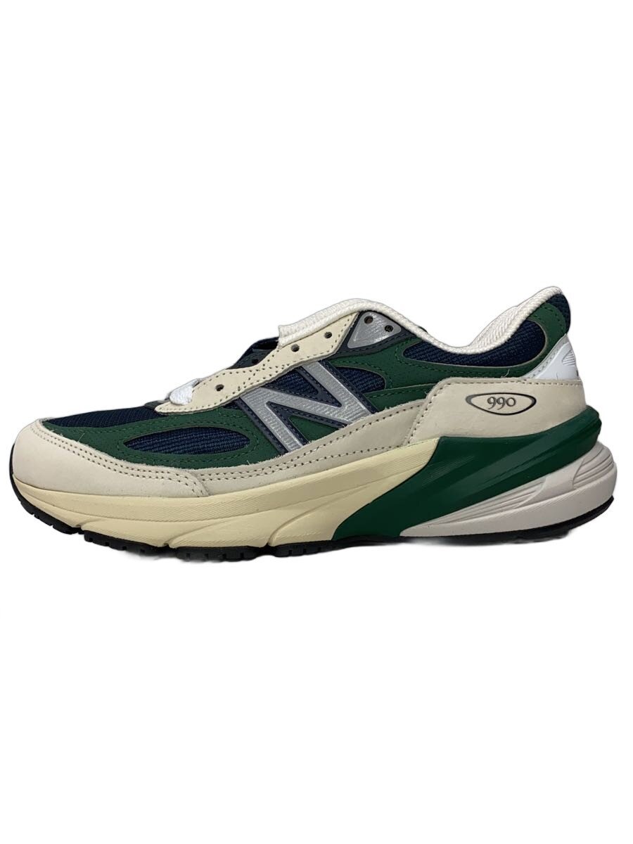 【中古】NEW BALANCE◆U990/緑であること/23珊/GRN【シューズ】