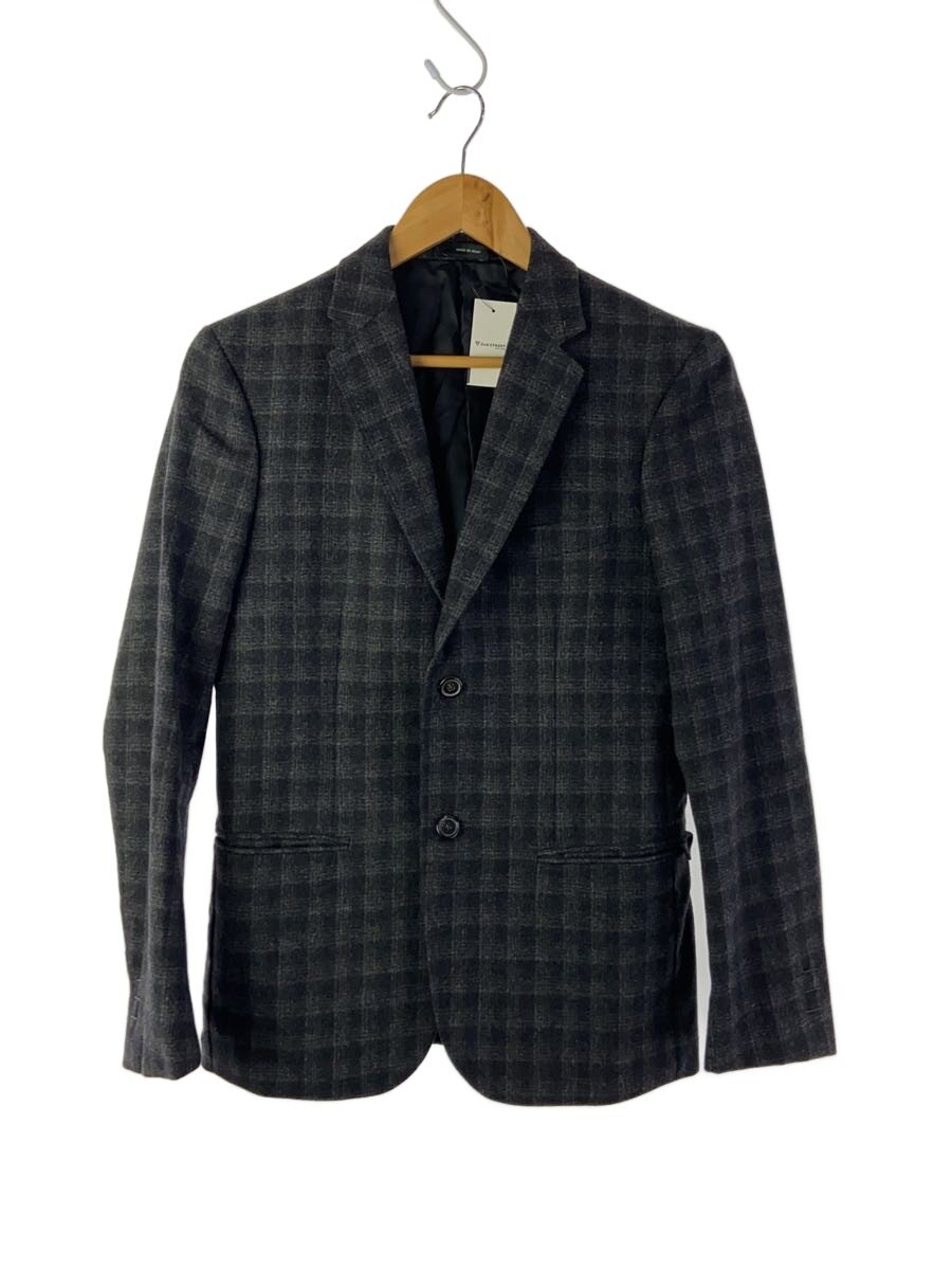 【中古】JIL SANDER◆ジャケット/44/ウール/GRY/チェック【メンズウェア】｜2ｎｄ STREET 店