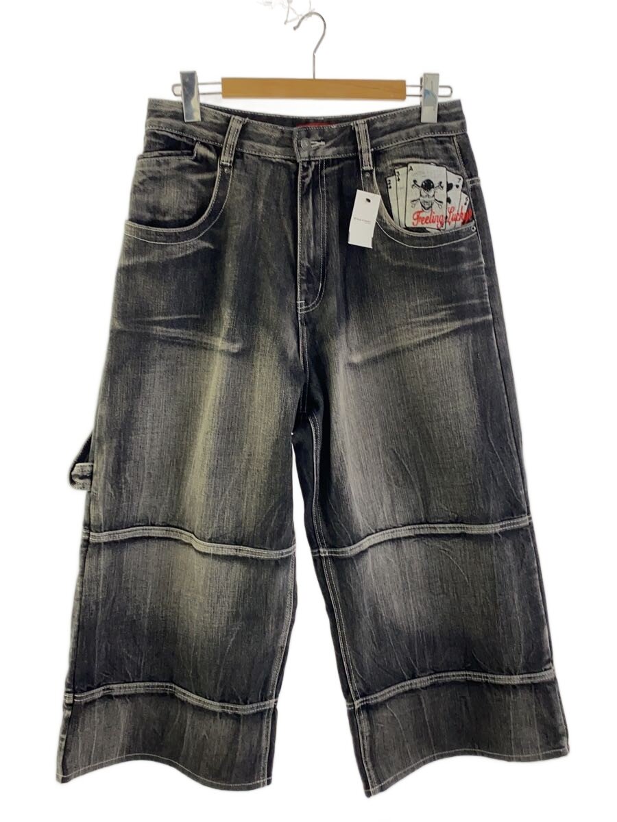 【中古】JADED LONDON◆Feeling Lucky XL Colossus Carpenter Jeans/30/デニム/BLK【メンズウェア】|2nd STREET 店